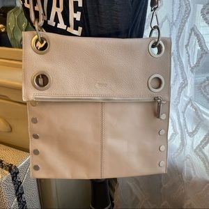 Hammitt Large Montana leather bag - reversible sand/nude and mustard